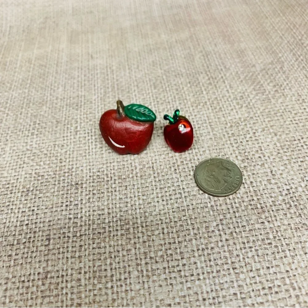 Apple Straight Back Pins Set of 2